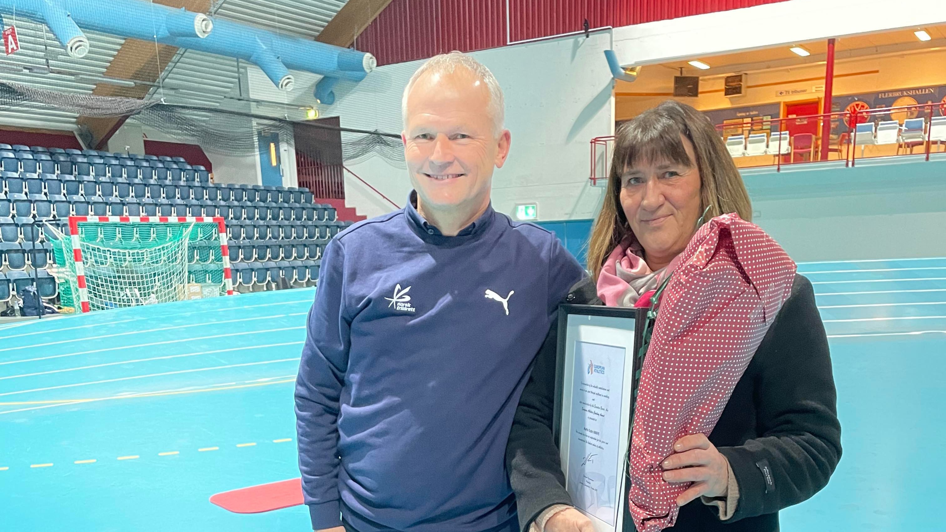 Mette Karin har fått europeisk trenerpris